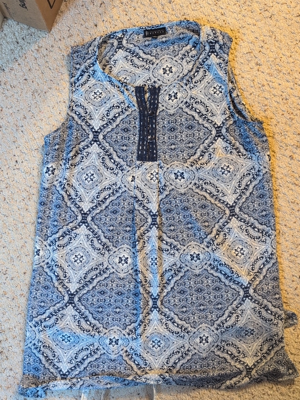 Tunic Top By Bobeau Size M